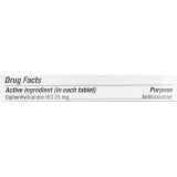 Geri-Care Allergy Relief, Diphenydramine HCL 25 mg Strength, 1,000 Tablets per Bottle, Bottle of 1 57896068110 Geri-Care 558679_BT