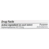 Geri-Dryl Allergy Relief, Diphenhydramine HCl 25 mg Strength, 100 Tablets per Bottle, Case of 12 Bottles 681-01 Geri-Dryl 873289_CS