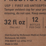 McKesson Brand Antiseptic Isopropyl Alcohol Topical Liquid 32 oz. Bottle, 23-D0024, Case of 12