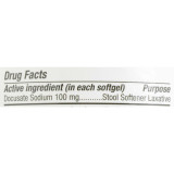 Stool Softener Geri-Care® Softgel 1,000 per Bottle 100 mg Strength Docusate Sodium 401-10-GCP Case of 12 57896040110 Geri-Care® 555682_CS