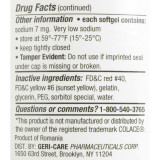 Stool Softener Geri-Care® Softgel 1,000 per Bottle 100 mg Strength Docusate Sodium 401-10-GCP Case of 12 57896040110 Geri-Care® 555682_CS
