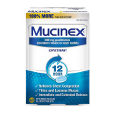 Cough Relief Mucinex 600 mg Strength Tablet 40 per Pack 1286517 Box/40 1286517 US PHARMACEUTICAL DIVISION/MCK 797347_BX