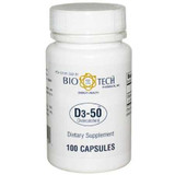 Vitamin D Supplement Bio Tech 50000 IU Strength Capsule 100 per Bottle 1399567 BT/100 1399567 US PHARMACEUTICAL DIVISION/MCK 635581_BT Vitamin D Supplement Bio Tech 50000 IU Strength Capsule 100 per Bottle 1399567 BT/100 1399567 US PHARMACEUTICAL DIVISION/MCK 635581_BT