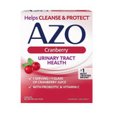 AZO Urinary Pain Relief 60 mg - 110 mg - 500 mg - 30 mg Strength Vitamin C / Calcium / Cranberry / Bacillus Coagulans Tablet 50 per Box, 87651042067, Box of 1