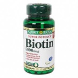 Biotin Supplement Nature s Bounty 5000 mcg Strength Softgel 60 per Bottle 1961853 BT/1 1961853 US PHARMACEUTICAL DIVISION/MCK 832606_BT