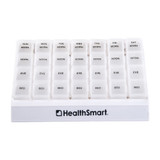Pill Organizer HealthSmart Large 7 Day 4 Dose 640-8223-0000 Pack of 1