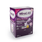 Laxative MiraLAX Powder 24 17 Gram Strength Polyethylene Glycol 3350 Box of 24