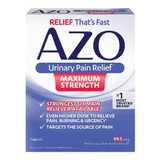 AZO Maximum Strength Urinary Pain Relief 99.5 mg Strength Phenazopyridine HCL Tablet 12 per Box, 78765112253, Box of 1