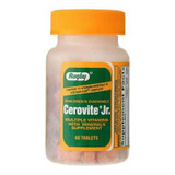 Multivitamin Supplement Cerovite Jr. 3500 IU / 400 IU / 108 mg Strength Chewable Tablet 60 per Bottle 1279546 EA/60 1279546 US PHARMACEUTICAL DIVISION/MCK 349923_BT