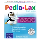 Laxative Pedia-Lax Suppository 6 2.8 Gram Strength Glycerin Box of 6