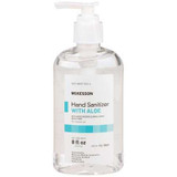 Hand Sanitizer with Aloe McKesson 8 oz. Alcohol Ethyl Gel Pump Bottle 16-1069 Case/24 16-1069 MCK BRAND 953791_CS Hand Sanitizer with Aloe McKesson 8 oz. Alcohol Ethyl Gel Pump Bottle 16-1069 Case/24 16-1069 MCK BRAND 953791_CS