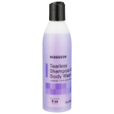 Tearless Shampoo and Body Wash McKesson 8 oz. Squeeze Bottle Lavender Scent 53-29003-8 Case/48 53-29003-8 MCK BRAND 877035_CS