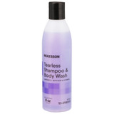 Tearless Shampoo and Body Wash McKesson 8 oz. Flip Top Bottle Lavender Scent 53-29003-8 Case of 48