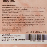 Shampoo and Body Wash McKesson 1,000 mL Dispenser Refill Bag Apricot Scent 53-28026-1000 Pack of 1 53-28026-1000 McKesson 468269_EA Shampoo and Body Wash McKesson 1,000 mL Dispenser Refill Bag Apricot Scent 53-28026-1000 Pack of 1 53-28026-1000 McKesson 468269_EA