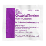 Obstetrical Wipe Hygea Individual Packet BZK Benzalkonium Chloride Scented 1 Count D74800 Case/1000 D74800 PDI/NICE-PAK 544410_CS