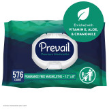 Personal Wipe Prevail Soft Pack Aloe / Vitamin E Unscented 48 Count WW-810 Case/576 FIRST QUALITY PRODUCTS INC. 888860_CS