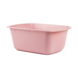 Medegen Wash Basin Graduated, Rectangle, 7 X 10 X 13", 7 Quart, Rose, NonSterile, Pack of 1
