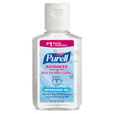 Hand Sanitizer Purell Advanced 2 oz. Ethyl Alcohol Gel Bottle 9605-24 Case of 24