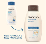 Body Wash Aveeno Skin Relief Liquid 12 oz. Bottle Unscented 10381371170293 Each/1 1.04E+13 JOHNSON&JOHNSON CONSUMER INC 694998_EA