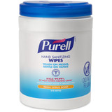 Hand Sanitizing Wipe Purell BZK (Benzalkonium Chloride) Wipe Canister 9113-06 Case of 6