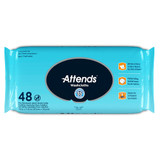 Attends Washcloths with Aloe, Size 7.8 x 11.8'', Unscented, Case of 576