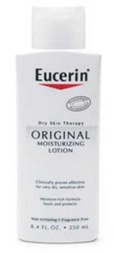 Moisturizer Eucerin 8.4 oz. Bottle Lotion Unscented 1859891 Each/1 1859891 US PHARMACEUTICAL DIVISION/MCK 650085_EA