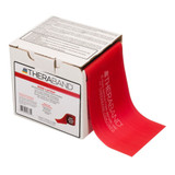 Exercise Resistance Band TheraBand Red 4 Inch x 25 Yard Medium Resistance 20334 Pack of 1