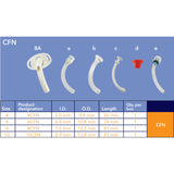 Shiley Adult Fenestrated Tracheostomy Tube, Cuffless (No balloon), with Reusable Inner Cannula, Size 4 – Medtronic 4CFN, Pack of 1