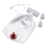 Trach Tee Drain with Bag AirLife 001501 Case/50 1501 CAREFUSION SOLUTIONS LLC 226922_CS