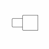 Endotracheal Nasal Adapter, 112, Case of 50