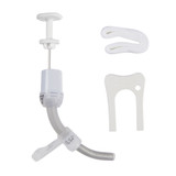 Bivona FlexTend Uncuffed Tracheostomy Tube Size 4.0 Pediatric, 60PFS40, Pack of 1