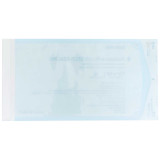 Sterilization Pouch McKesson EO Gas / Steam 7.5 X 13 Inch Transparent Blue / White Self Seal Paper / Film 16-6425 Case/1000 16-6425 MCK BRAND 960945_CS