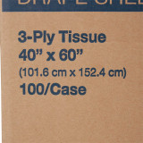 General Purpose Drape McKesson Physical Exam Drape 40 X 60 Inch NonSterile 18-836 Case/100 18-836 MCK BRAND 40427_CS General Purpose Drape McKesson Physical Exam Drape 40 X 60 Inch NonSterile 18-836 Case/100 18-836 MCK BRAND 40427_CS