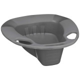 Stackable Bedpan McKesson Graphite 56-80245 Case/50 56-80245 MCK BRAND 1028130_CS Stackable Bedpan McKesson Graphite 56-80245 Case/50 56-80245 MCK BRAND 1028130_CS