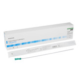 McKesson 16'' Unisex Uncoated Intermittent Catheter, 14 Fr., Straight Tip, Case of 300