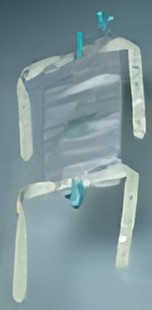 Urinary Leg Bag Anti-Reflux Valve Sterile 562 mL Vinyl 150719 Pack of 1