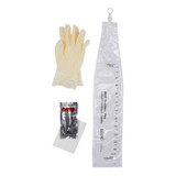 Intermittent Catheter Tray Touchless Plus Closed System, Straight Tip 14 Fr. Without Balloon Vinyl 4A5144 Pack of 1