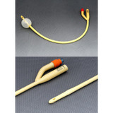 AMSure 16'' Silicone Coated Foley Catheter, 30 cc Balloon, 16 Fr., Pack of 1