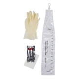 Intermittent Catheter Tray Touchless Plus Closed System, Straight Tip 14 Fr. Without Balloon Vinyl 4A5144 Case of 50