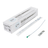 Urethral Catheter Hydrophilic Cure Catheter Coude Tip Hydrophilic Coated Plastic 14 Fr. 16 in, HM14C Pack of 1