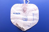 Urinary Drain Bag Rusch Premium Anti-Reflux Valve 2000 mL Vinyl 390000 Case of 20