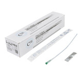 Urethral Catheter Hydrophilic Cure Catheter Coude Tip Hydrophilic Coated Plastic 14 Fr. 16 in, HM14C Case of 300