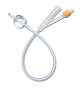 Foley Catheter Medline 2-Way Firm Tip 10 cc Balloon 18 Fr. Silicone DYND11503 Each/1 DYND11503 MEDLINE 527619_EA