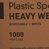 Spoon McKesson Heavy Weight White Polypropylene 16-4597 Case of 1000 16-4597 McKesson 959248_CS