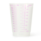 Medegen 9 oz. Plastic Drinking Cup Translucent Disposable, 02068A, Sleeve of 1