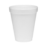 Dart Styrofoam Cup, 10 oz, 10J10, Case of 1000