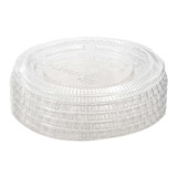 Dart Solo Souffle Cup Lid For Medium Sized Souffle Cups Clear Plastic Disposable, PL200N, Case of 2500