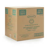 Dart Drinking Cup Lid For 9 oz. Cups Clear Plastic Disposable, 600TS, Sleeve of 100