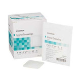 Adhesive Dressing McKesson 2 X 2 Inch Polypropylene / Rayon Square White Sterile 16-89022 Box/25 16-89022 MCK BRAND 491825_BX