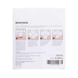 Adhesive Dressing McKesson 4 X 4 Inch Polypropylene / Rayon Square White Sterile 16-89044 Each/1 16-89044 MCK BRAND 491826_EA